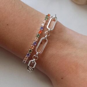 Pulsera Manthis | Piedras coloridas