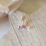 Dije Colibrí | Fucsia